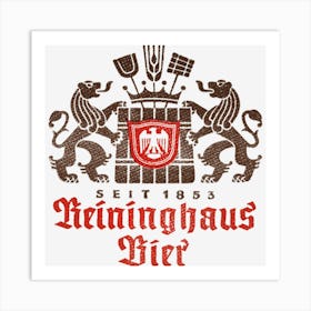 Reininghaus Bier Art Print