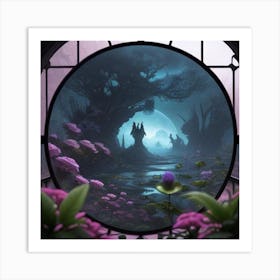 Alien Garden Art Print