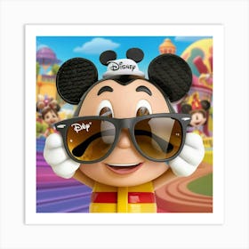 A Playful And Vibrant Illustration Of Disney Raypo Gvzm8angsdahmlgkh 6pcg Pwsss7jftmw9zznindf5ng Art Print