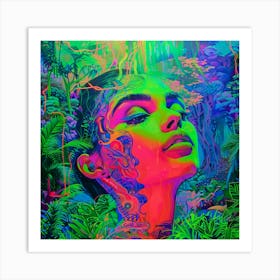 Psychedelic Painting 5 Art Print