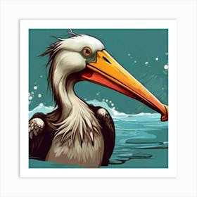 Pelican 1 Art Print