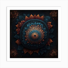 Mandala Art Print