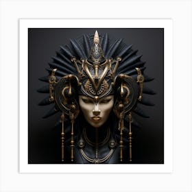 Egyptian Head Art Print