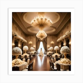 Wedding Reception Art Print