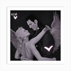 Love story Art Print