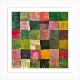 Squares 23 Art Print