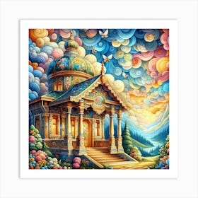 Kaleidoscope Painting Art Print