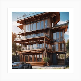 Modern House Art Print