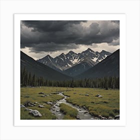 Cloudy Day Art Print