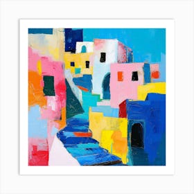 Abstract Travel Collection Algeria 6 Art Print