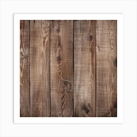 Wooden Planks 1 Art Print