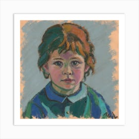 Portrait Of A Child Art Print