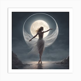 Full Moon 3 Art Print