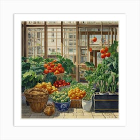 Vegetable Garden Art Print