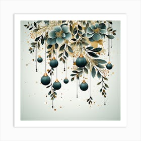 Christmas Background 2 Art Print