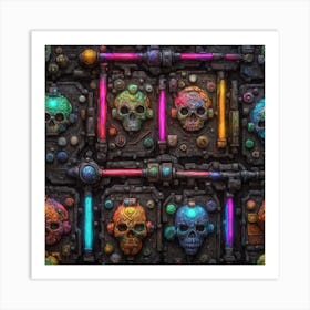 Skulls Art Print