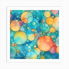 Bubbles Art Print