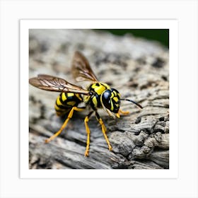 Wasp photo 4 Art Print