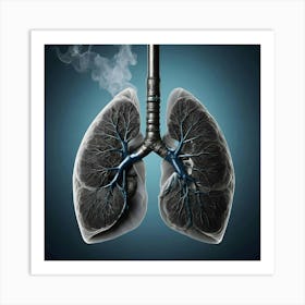 Lungs Stock Videos & Royalty-Free Footage 27 Art Print