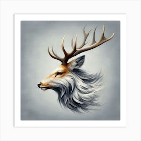 Deer 3 Art Print