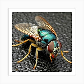 Flies 6 Art Print