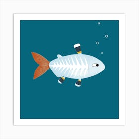 X-Ray Tetra Fish Art Print