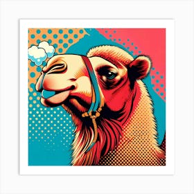 Camel 8 Art Print