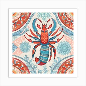 Crayfish Art Print