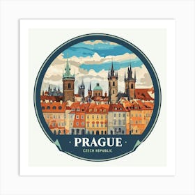 Prague Czech Republic Art Print