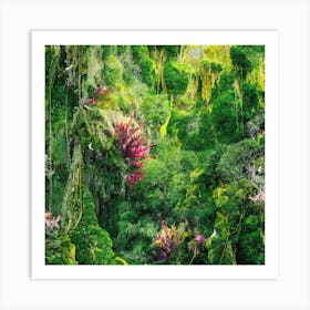 Mossy Forest Art Print