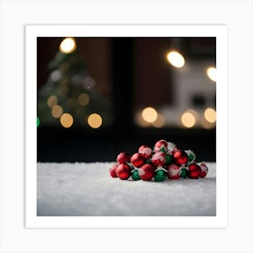 Christmas Background For Business Concept 04(1) Art Print