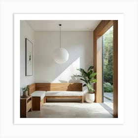 Modern Living Room 7 Art Print