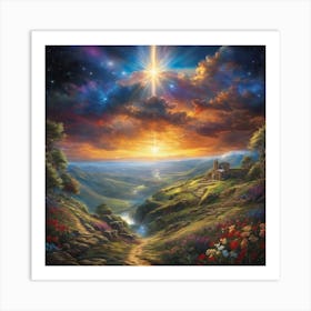 Starry Night 2 Art Print