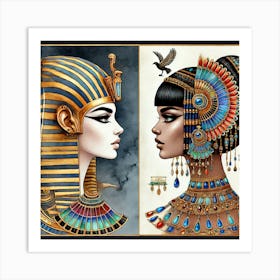 Egyptian Women 4 Art Print