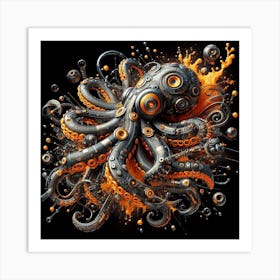 Octopus Art Print