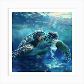 Sea Turtle Art Print