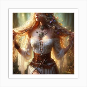 Mermaid 77 Art Print