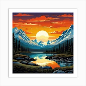 Gates Of The Arctic National Park Alaska Art Print