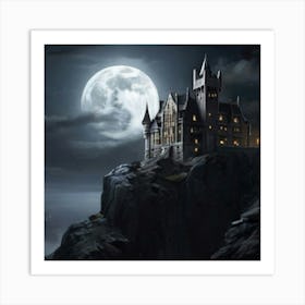 Hogwarts Castle Art Print