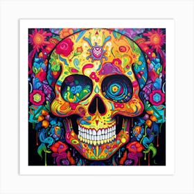 Sugar Skull 4 Art Print