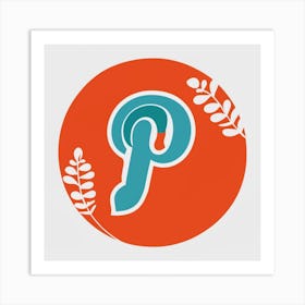 PinSea Logo Art Print