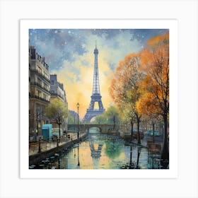 Chic Cityscape Art Print