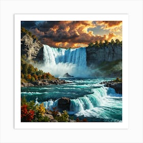 Niagara Falls Art Print