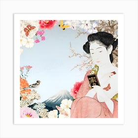 Geisha 9 Art Print