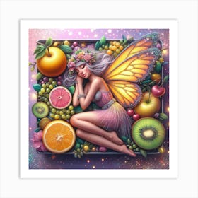 Fruit Fairy Art Print