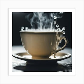 Tea Art 13 Art Print