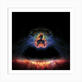 Sci Fi Artwork Print. The universal Mind Awakens Art Print