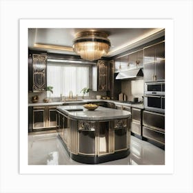 Deco Kitchen 1 Art Print