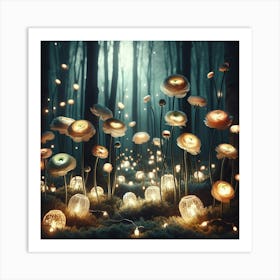 Fairy Forest 3 Art Print