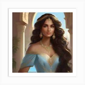 Egyptian Princess Art Print